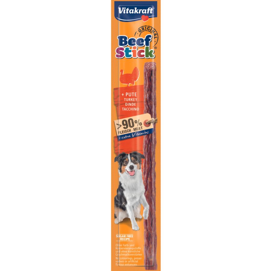 Vitakraft snack beef stick pavo unidad 12 GR